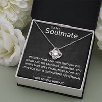 Load image into Gallery viewer, To My Soulmate- Eternal Love- Necklace
