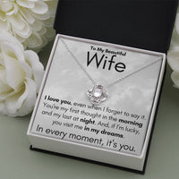 Load image into Gallery viewer, To My Beautiful Wife- In My Dreams- Necklace
