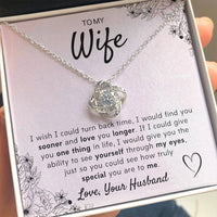 Load image into Gallery viewer, To My Wife- Turn Back Time- Love Necklace
