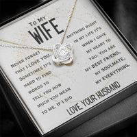 Load image into Gallery viewer, To My Wife- Never Forget That I Love You- Necklace
