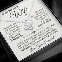 Load image into Gallery viewer, To My Beautiful Wife- My Queen- Love Necklace
