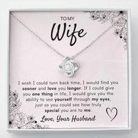 Load image into Gallery viewer, To My Wife- Turn Back Time- Love Necklace
