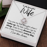Load image into Gallery viewer, To My Beautiful Wife- Every Moment- Love Necklace
