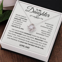 Load image into Gallery viewer, To My Daughter- I Believe In You- Necklace
