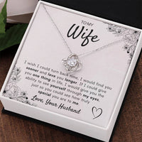 Load image into Gallery viewer, To My Wife- Turn Back Time- Love Necklace
