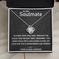 Load image into Gallery viewer, To My Soulmate- Eternal Love- Necklace
