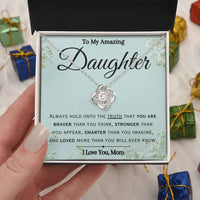 Load image into Gallery viewer, To My Amazing Daughter- You Are Loved- Love Necklace
