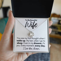 Load image into Gallery viewer, To My Beautiful Wife- Every Moment- Love Necklace
