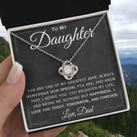 Load image into Gallery viewer, To My Daughter- Love You Forever- Necklace
