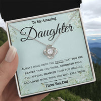 Load image into Gallery viewer, To My Daughter- I Love You- Necklace (Version 2 From Dad)
