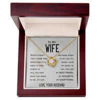 Load image into Gallery viewer, To My Wife- Never Forget That I Love You- Necklace
