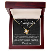 Load image into Gallery viewer, To My Daughter- Love You Forever- Necklace
