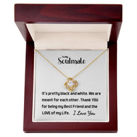 Load image into Gallery viewer, To My Soulmate- Love of My Life- Love knot Necklace

