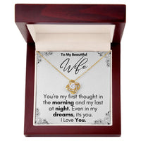 Load image into Gallery viewer, To My Beautiful Wife- In My Dreams- Love Necklace
