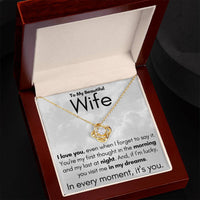 Load image into Gallery viewer, To My Beautiful Wife- In My Dreams- Necklace
