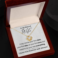 Load image into Gallery viewer, To My Beloved Wife- Always and Forever- Necklace
