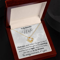 Load image into Gallery viewer, To My Beautiful Wife- In My Dreams- Necklace
