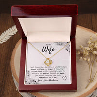 Load image into Gallery viewer, To My Wife- Turn Back Time- Love Necklace

