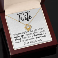 Load image into Gallery viewer, To My Beautiful Wife- Every Moment- Love Necklace
