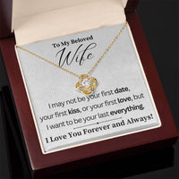 Load image into Gallery viewer, To My Beloved Wife- Always and Forever- Necklace
