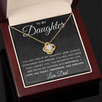 Load image into Gallery viewer, To My Daughter- Love You Forever- Necklace
