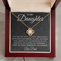 Load image into Gallery viewer, To My Daughter- Love You Forever- Necklace
