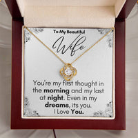 Load image into Gallery viewer, To My Beautiful Wife- In My Dreams- Love Necklace
