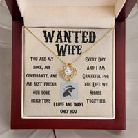 Load image into Gallery viewer, Wanted Wife- Only You- Love Knot Necklace
