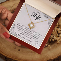 Load image into Gallery viewer, To My Wife- Turn Back Time- Love Necklace
