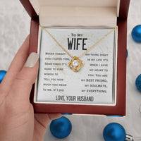 Load image into Gallery viewer, To My Wife- Never Forget That I Love You- Necklace
