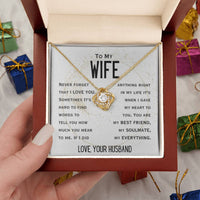 Load image into Gallery viewer, To My Wife- Never Forget That I Love You- Necklace
