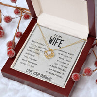 Load image into Gallery viewer, To My Wife- Never Forget That I Love You- Necklace
