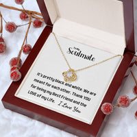 Load image into Gallery viewer, To My Soulmate- Love of My Life- Love knot Necklace
