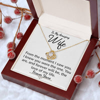Load image into Gallery viewer, To My Amazing Wife- Forever Yours- Love Knot Necklace
