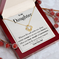 Load image into Gallery viewer, To My Daughter- Follow Your Heart-Necklace
