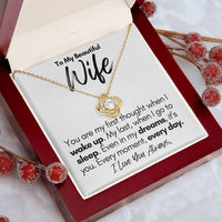 Load image into Gallery viewer, To My Beautiful Wife- Every Moment- Love Necklace
