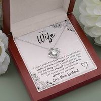 Load image into Gallery viewer, To My Wife- Turn Back Time- Love Necklace
