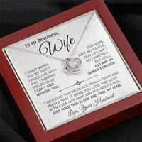 Load image into Gallery viewer, To My Beautiful Wife- My Queen- Love Necklace
