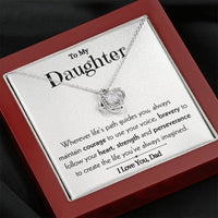 Load image into Gallery viewer, To My Daughter- Follow Your Heart-Necklace
