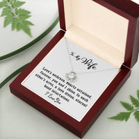 Load image into Gallery viewer, To My Wife- Eternal Bond-Necklace

