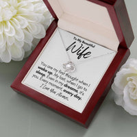 Load image into Gallery viewer, To My Beautiful Wife- Every Moment- Love Necklace

