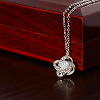 Load image into Gallery viewer, To My Wife-Forever Yours- Love Knot Necklace
