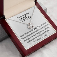 Load image into Gallery viewer, To My Amazing Wife- Forever Yours- Necklace
