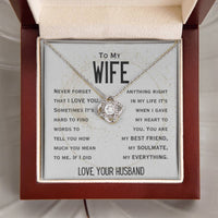 Load image into Gallery viewer, To My Wife- Never Forget That I Love You- Necklace
