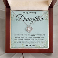 Load image into Gallery viewer, To My Daughter- I Love You- Necklace (Version 2 From Dad)
