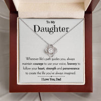 Load image into Gallery viewer, To My Daughter- Follow Your Heart-Necklace
