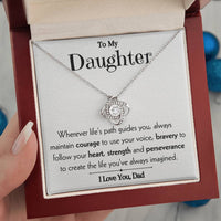 Load image into Gallery viewer, To My Daughter- Follow Your Heart-Necklace
