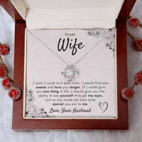 Load image into Gallery viewer, To My Wife- Turn Back Time- Love Necklace
