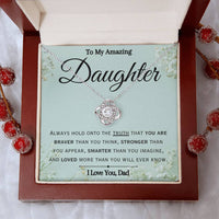 Load image into Gallery viewer, To My Daughter- I Love You- Necklace (Version 2 From Dad)
