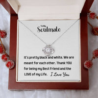Load image into Gallery viewer, To My Soulmate- Love of My Life- Love knot Necklace
